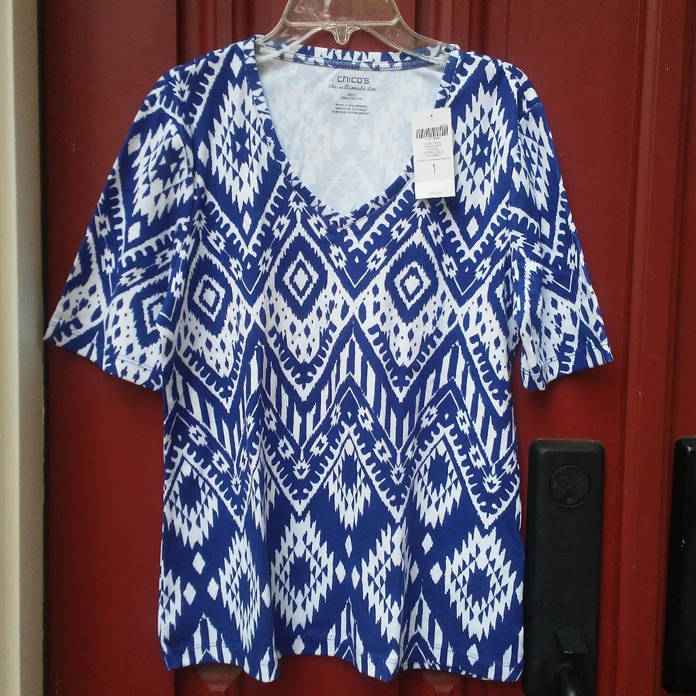 Chico's NWT! Ultimate Tee - Size 1